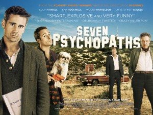 Seven Psychopaths - quad poster