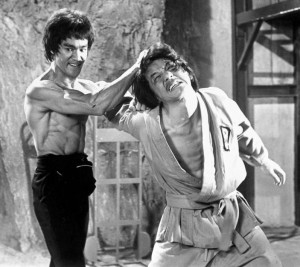 Enter the Dragon feature - Bruce Lee and Jackie Chan