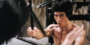 Enter the Dragon feature - Bruce Lee nunchucks