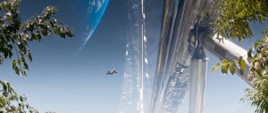 Elysium - space station - earth