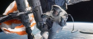 Gravity - Sandra Bullock, space station, tether
