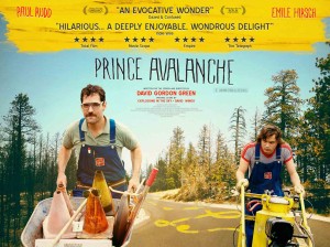 Prince Avalanche - Paul Rudd, Emile Hirsch, quad poster