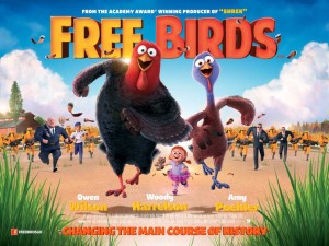 Free Birds - quad poster