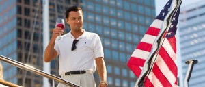 The Wolf of Wall Street - DiCaprio, American flag