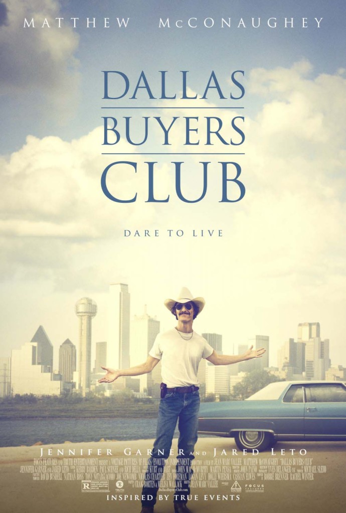 Dallas Buyers Club - Matthew McConaughey, poster