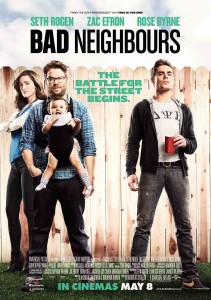 Bad Neighbors - Seth Rogen, Zac Efron, Rose Byrne poster