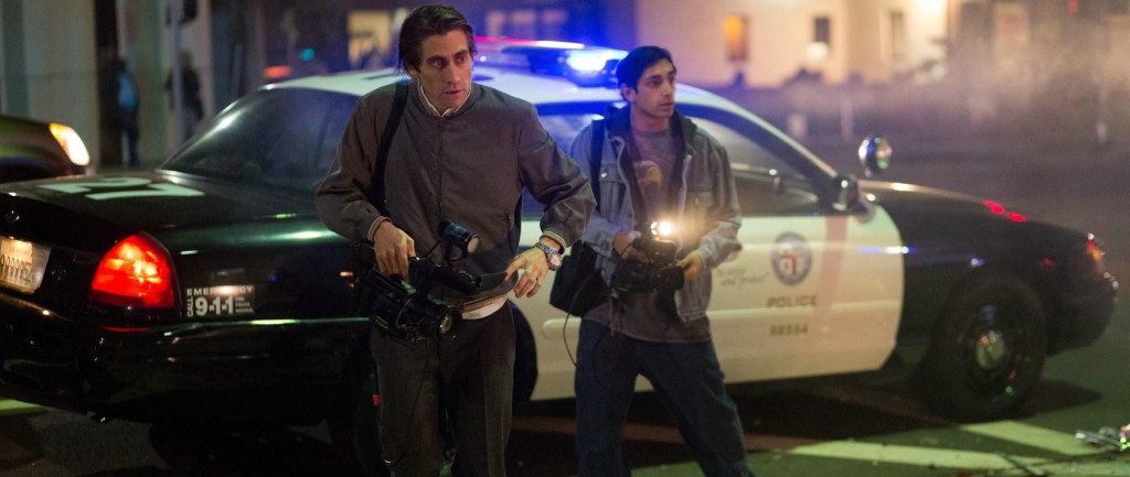 Nightcrawler - Jake Gyllenhaal, Riz Ahmed, police car