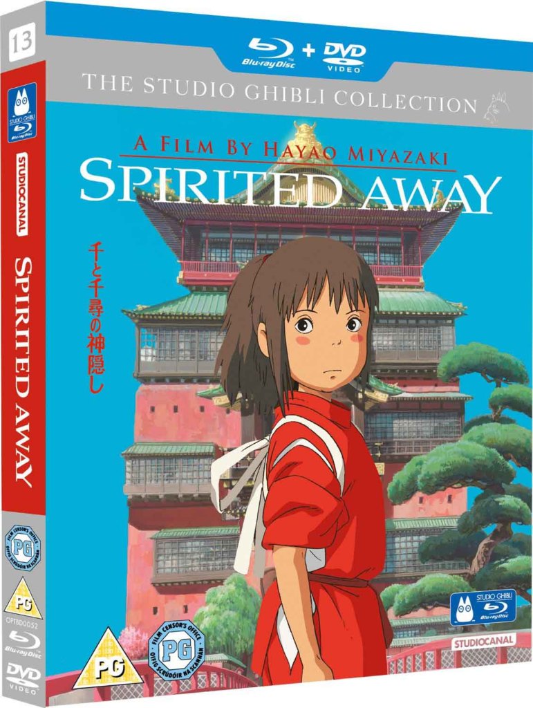 Spirited Away - Blu-ray cover art