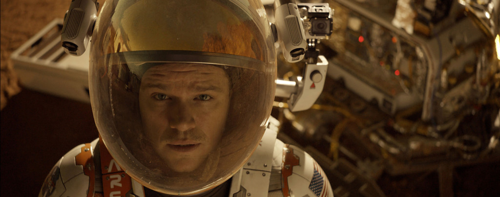 The-Martian---Matt-Damon,-looking-at-camera