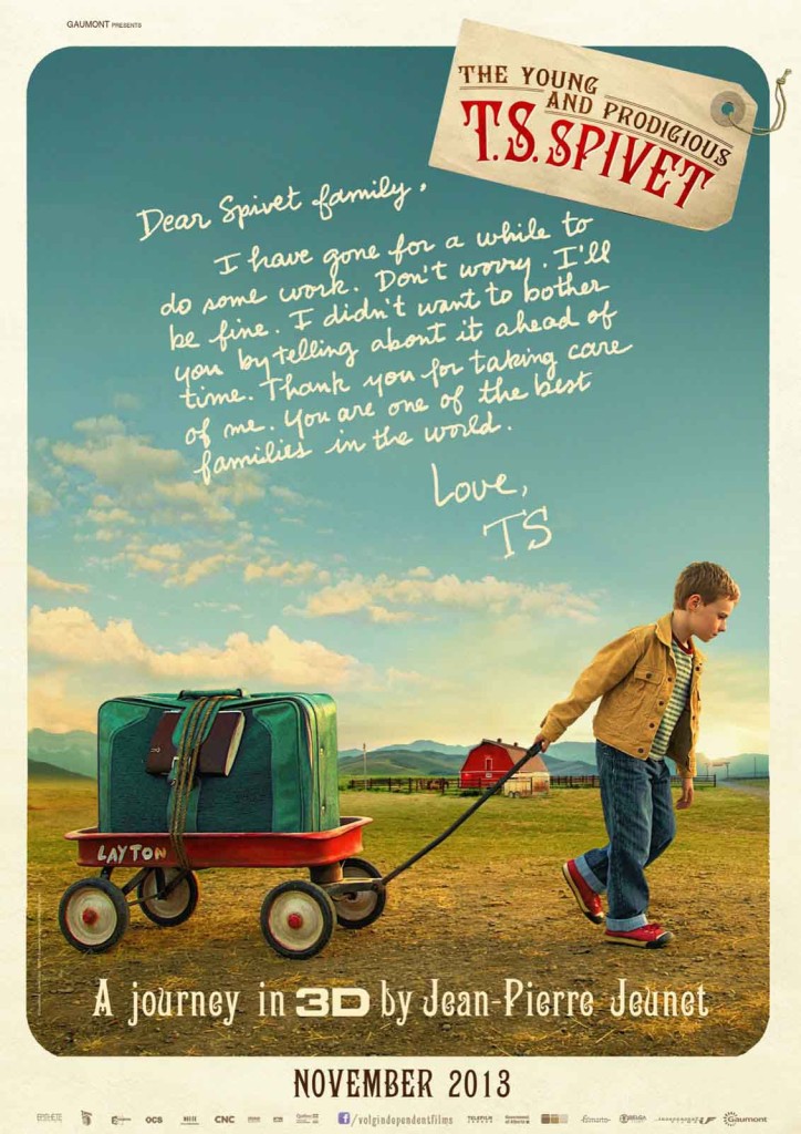 Movie Review: The Young and Prodigious T.S. Spivet - Electric Shadows
