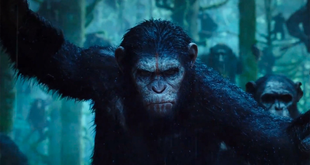 do the monkeys talk in dawn of the planet of the apes